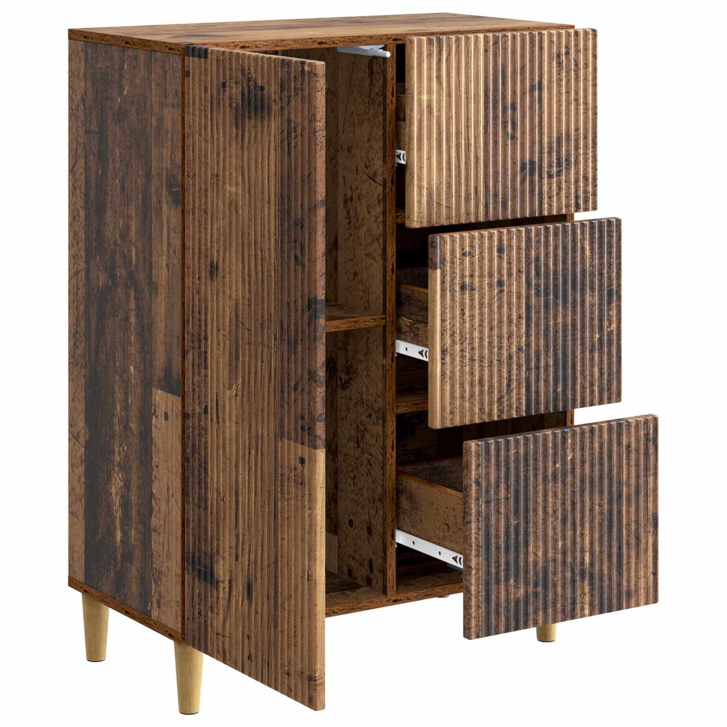 Sideboard Altholz 66 x 34,5 x 90 cm Holzwerkstoff