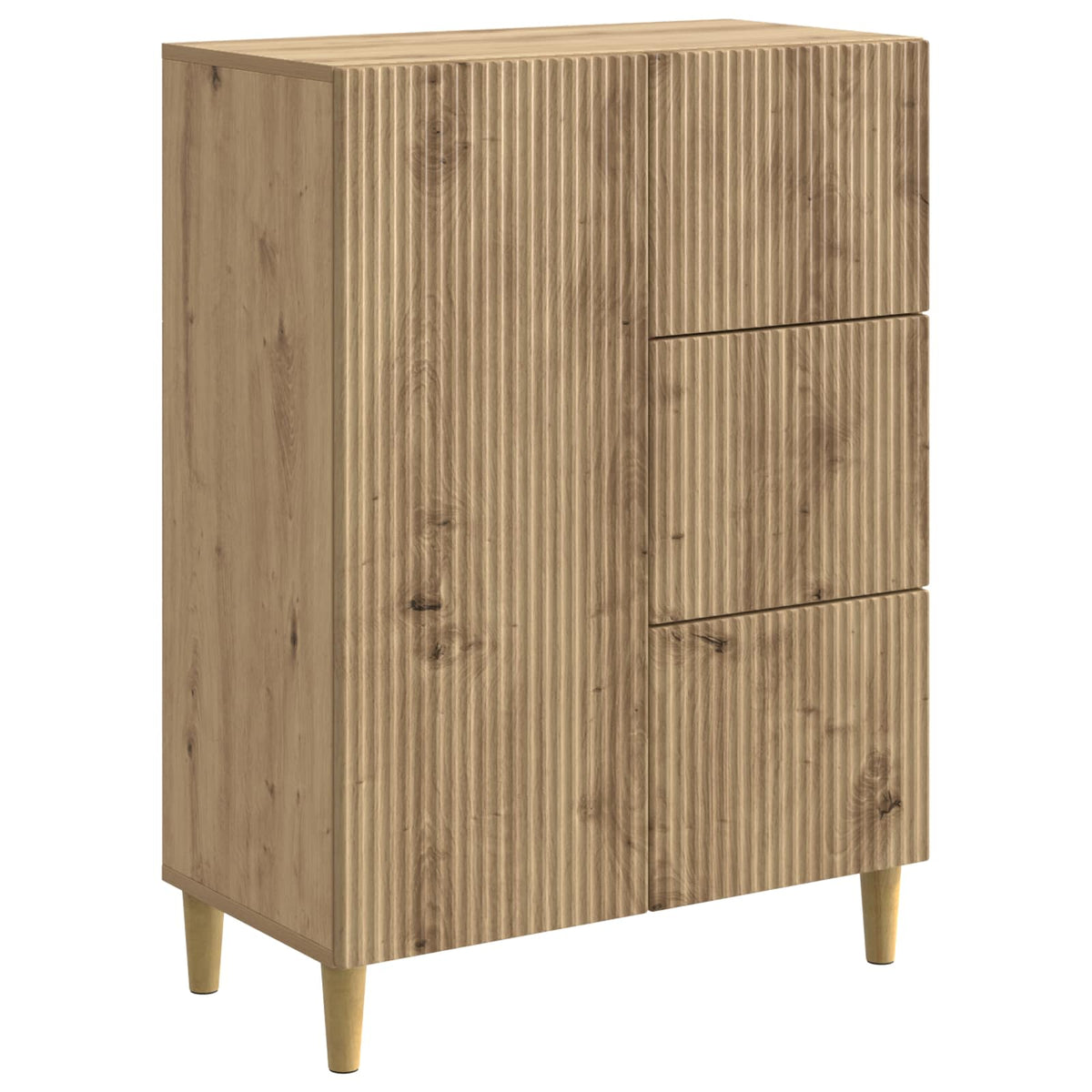 Sideboard Artisan-Eiche 66 x 34,5 x 90 cm Holzwerkstoff