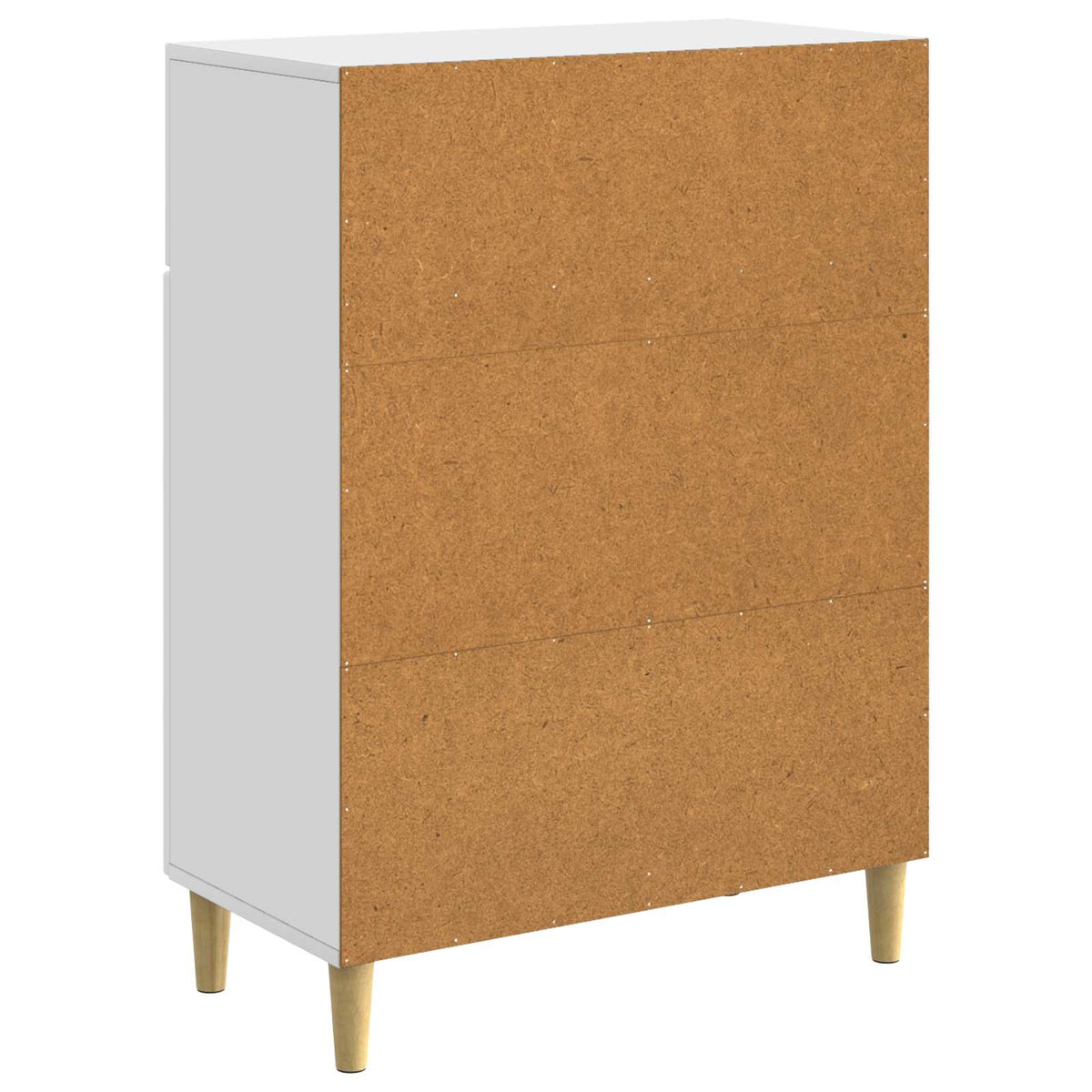 Sideboard Weiß 66 x 34,5 x 90 cm Holzwerkstoff