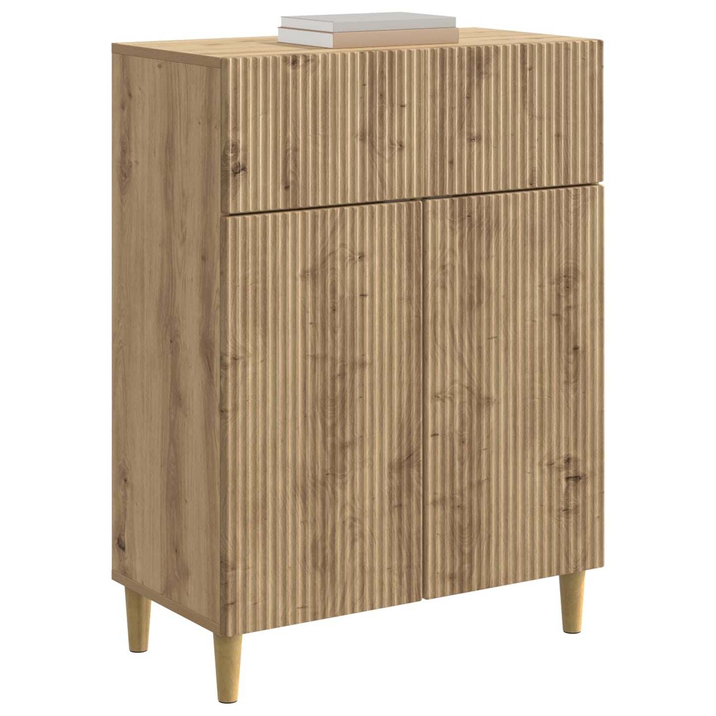 Sideboard Artisan-Eiche 66 x 34,5 x 90 cm Holzwerkstoff