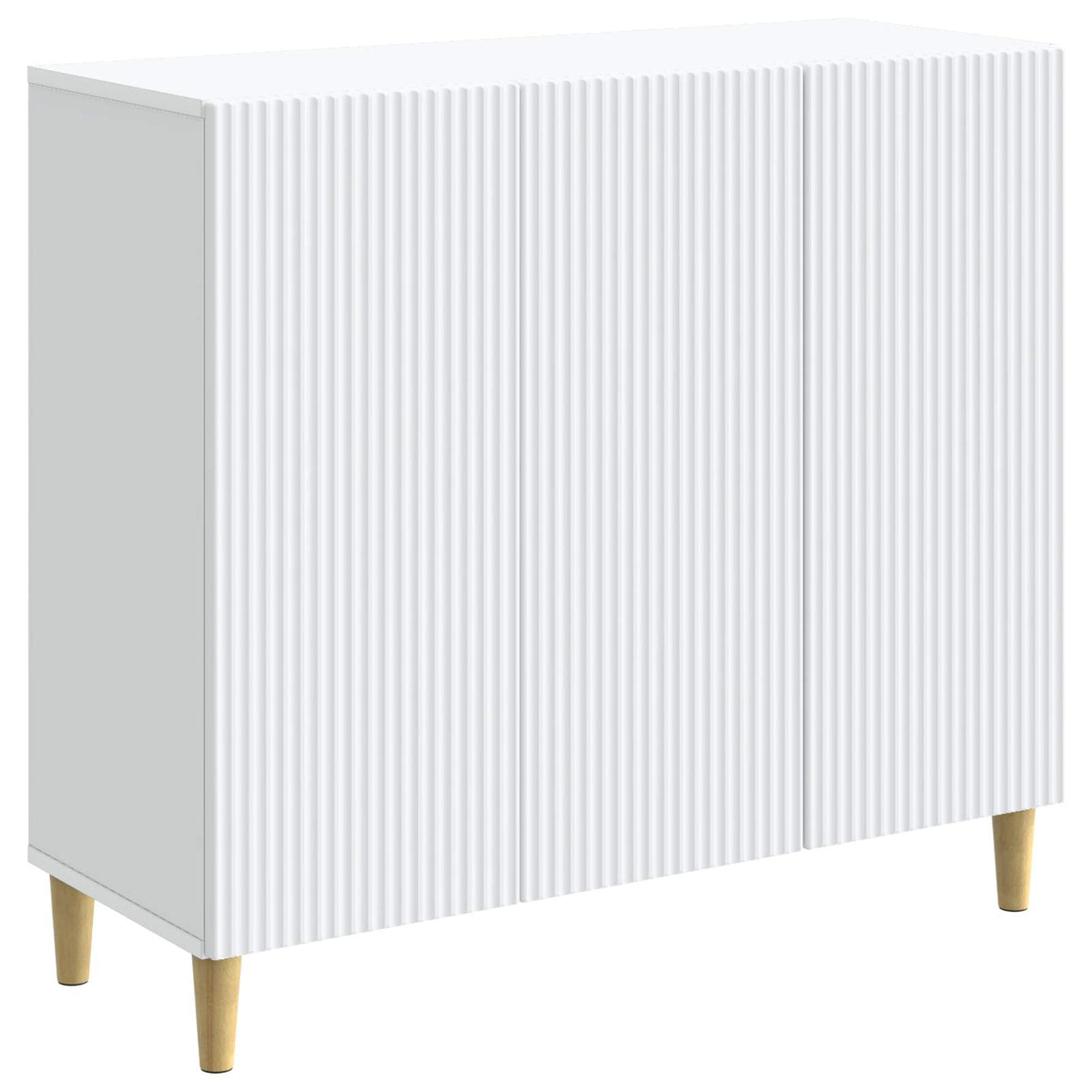 Sideboard Weiß 89 x 34,5 x 80 cm Holzwerkstoff