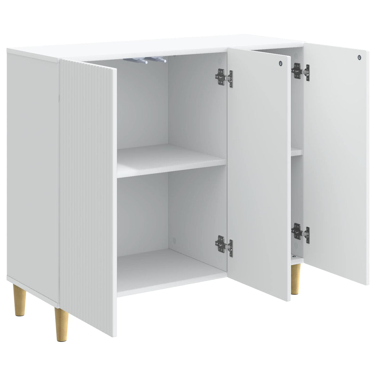 Sideboard Weiß 89 x 34,5 x 80 cm Holzwerkstoff