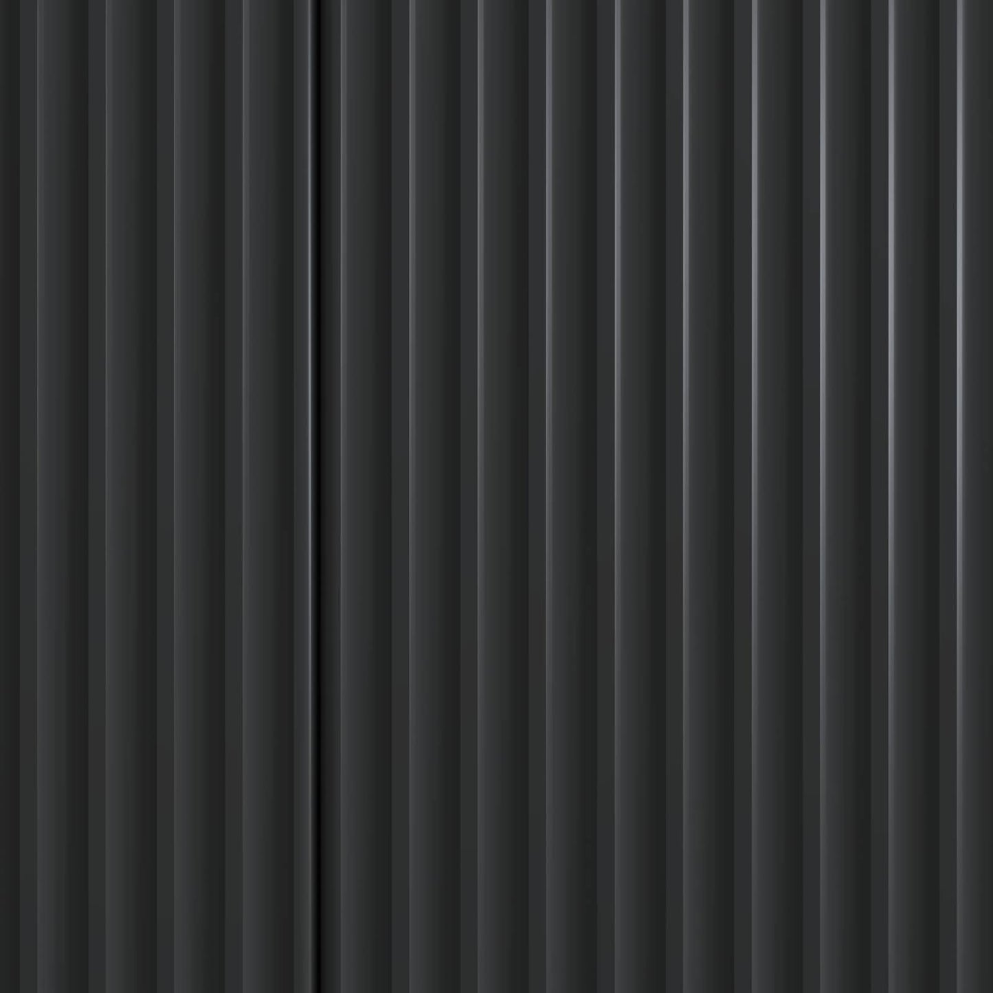 Sideboard Schwarz 89 x 34,5 x 80 cm Holzwerkstoff