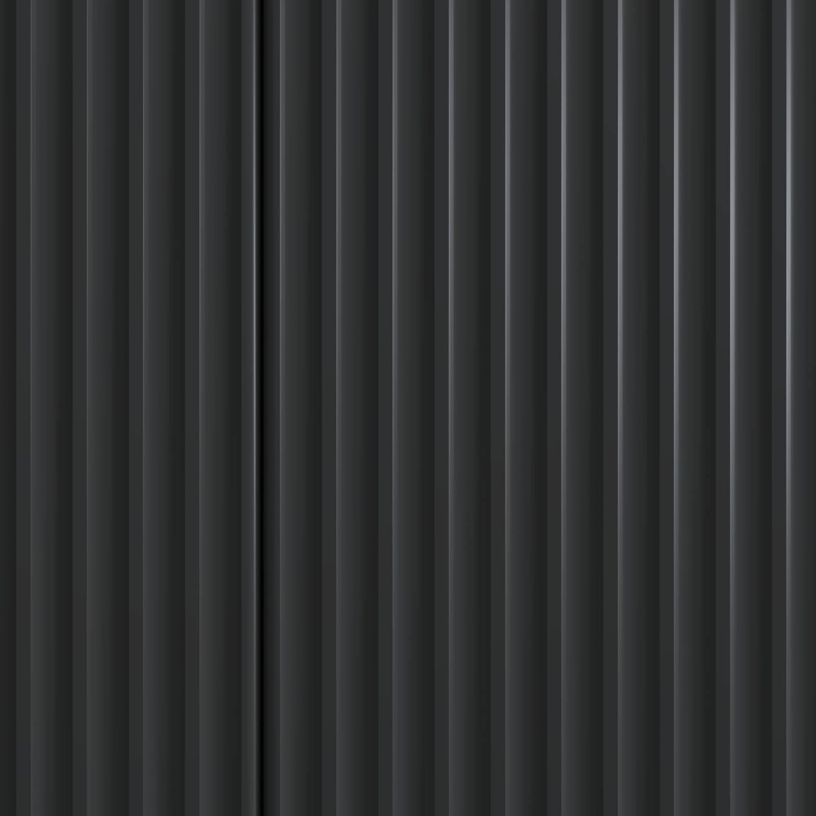 Sideboard Schwarz 89 x 34,5 x 80 cm Holzwerkstoff