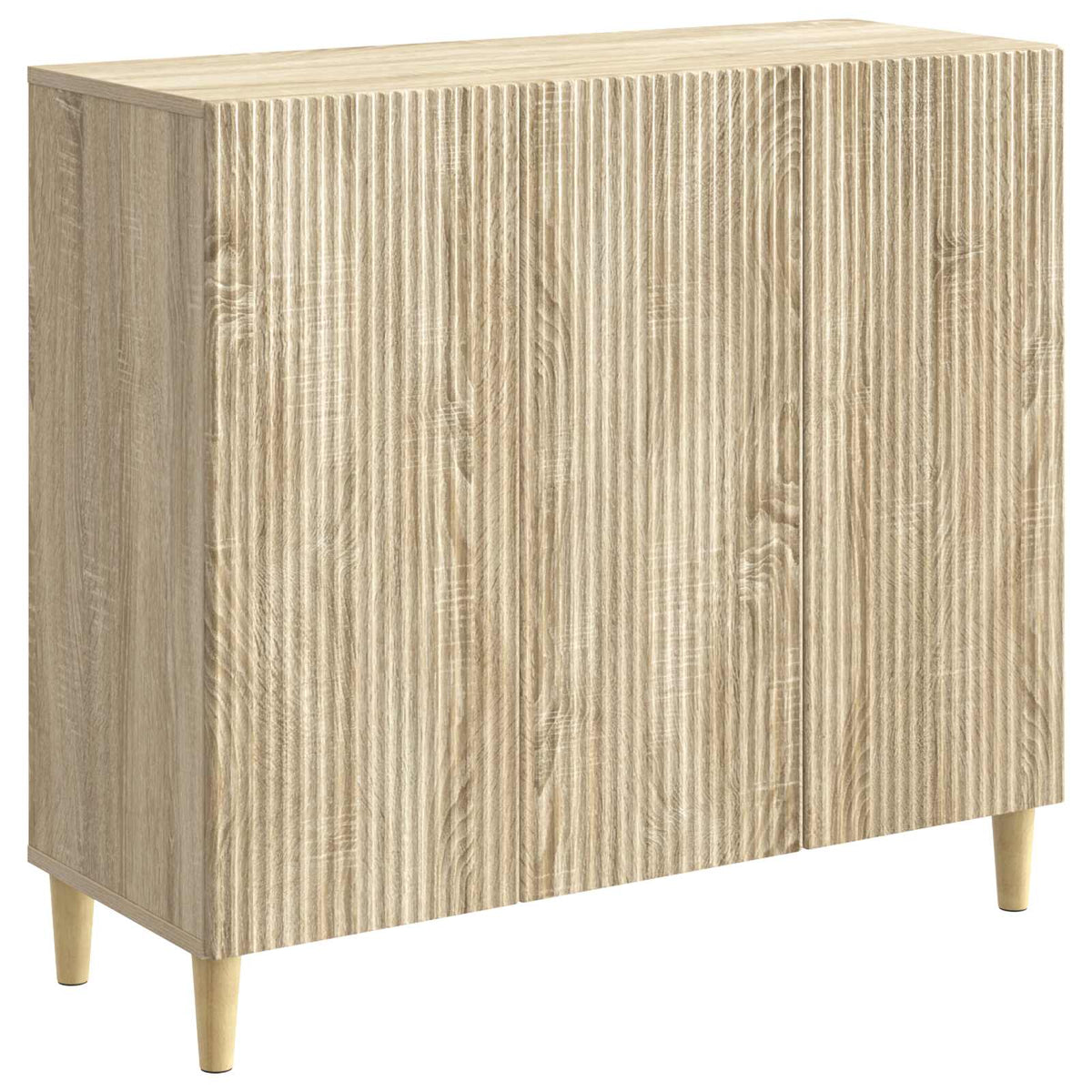 Sideboard Sonoma-Eiche 89 x 34,5 x 80 cm Holzwerkstoff