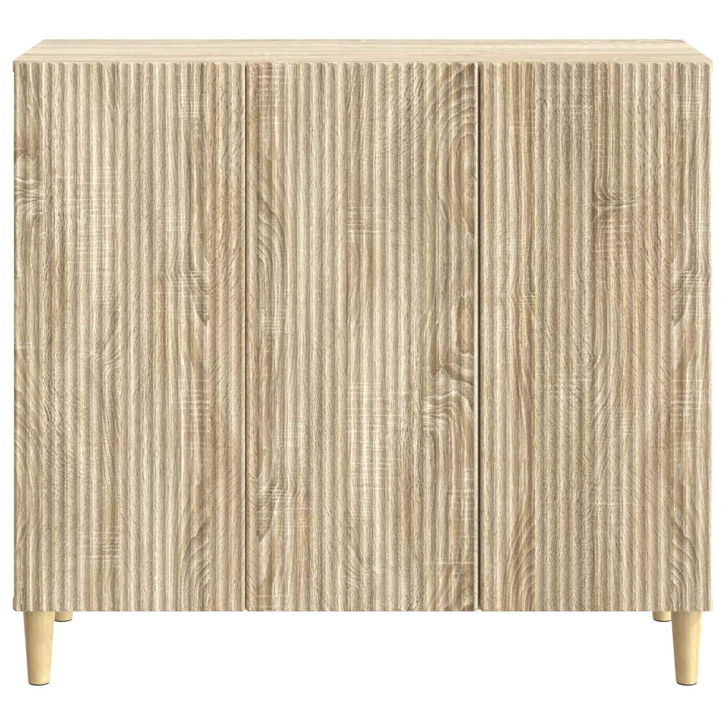Sideboard Sonoma-Eiche 89 x 34,5 x 80 cm Holzwerkstoff