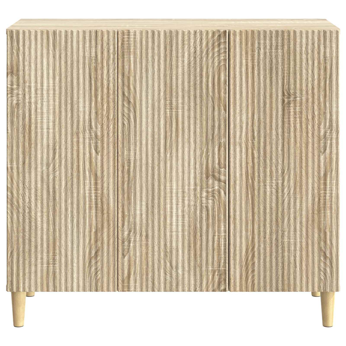 Sideboard Sonoma-Eiche 89 x 34,5 x 80 cm Holzwerkstoff