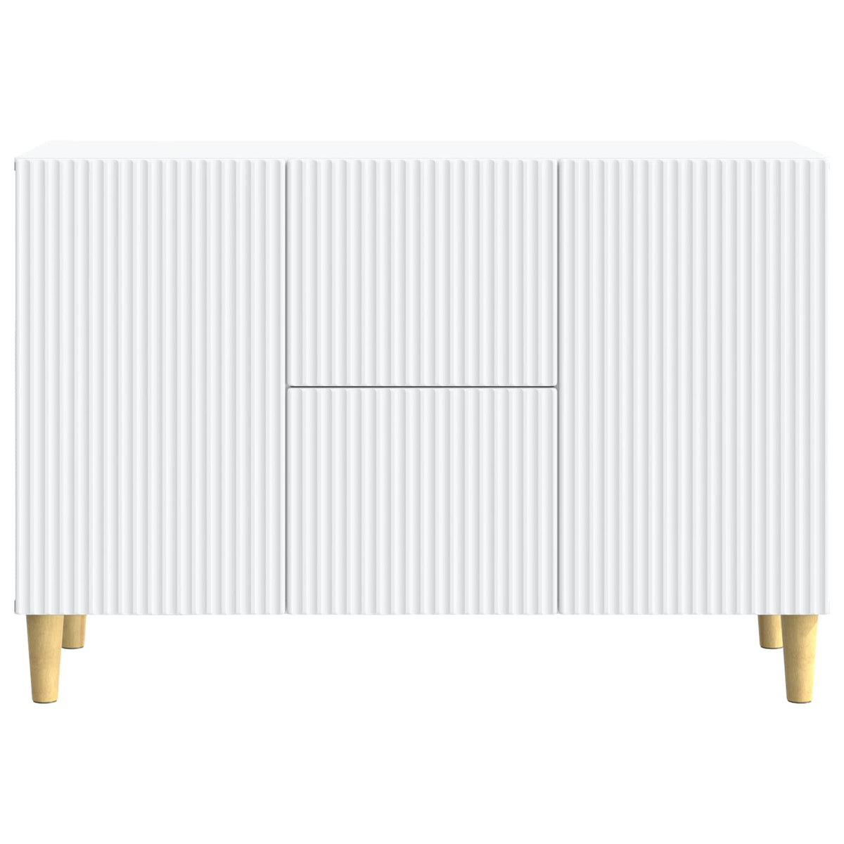 Sideboard Weiß 89 x 34,5 x 60 cm Holzwerkstoff