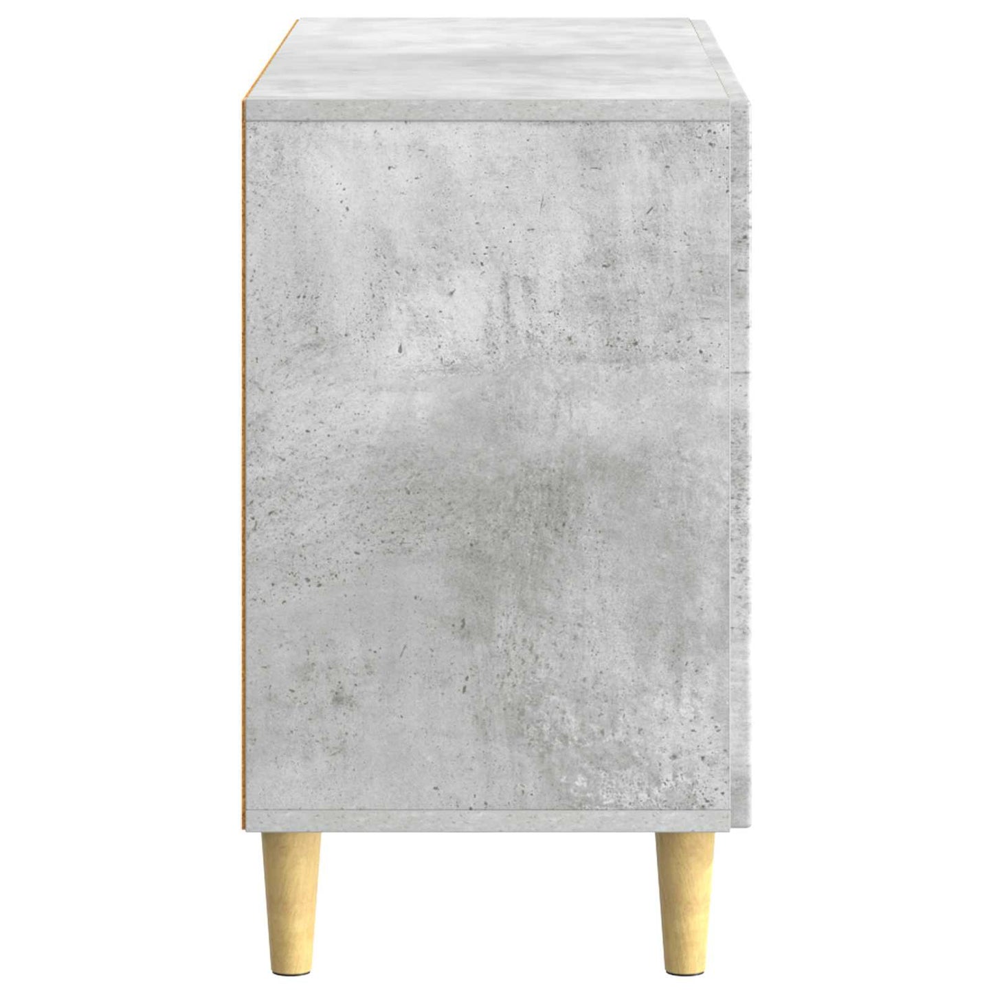Sideboard Betongrau 89 x 34,5 x 60 cm Holzwerkstoff