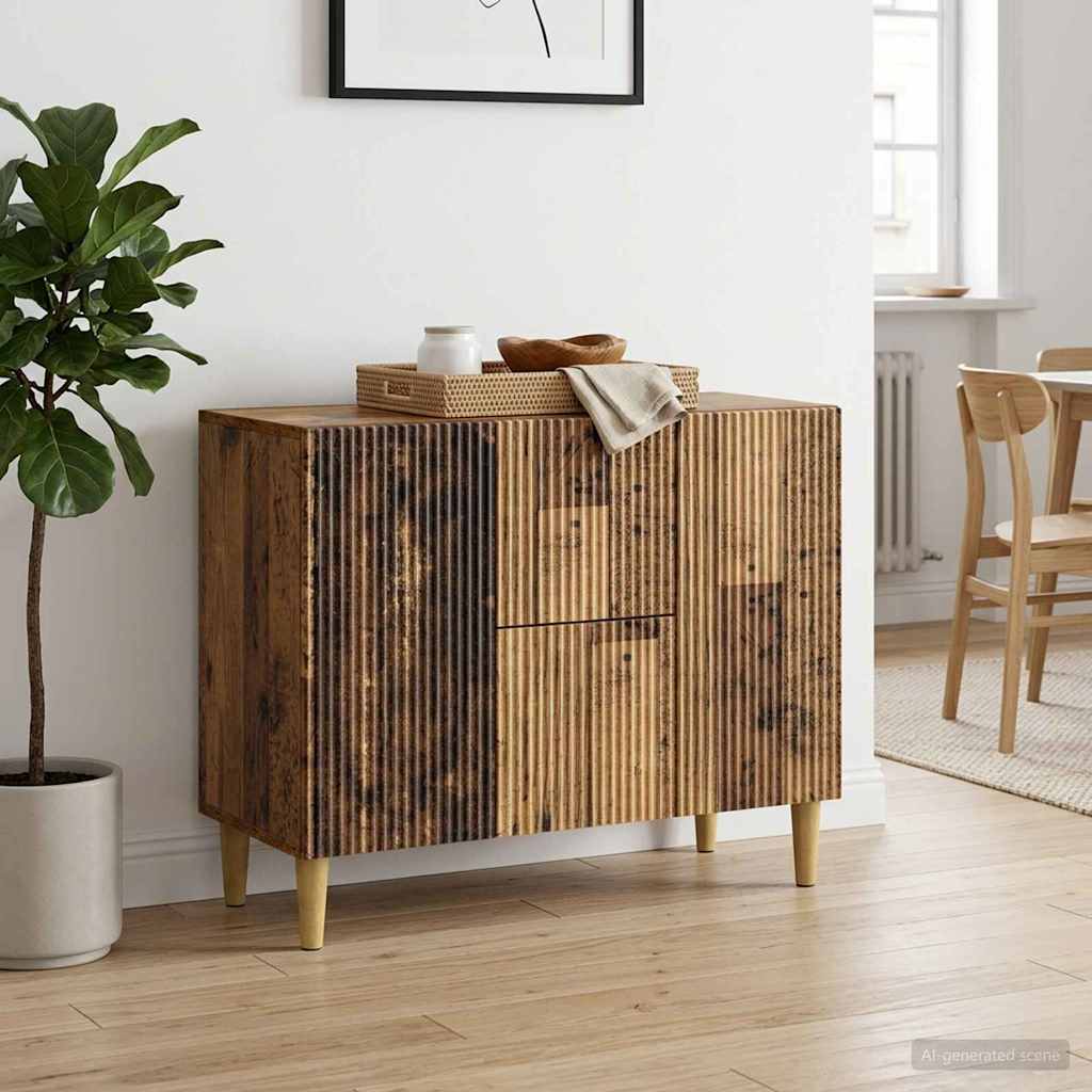Sideboard Altholz 89 x 34,5 x 60 cm Holzwerkstoff