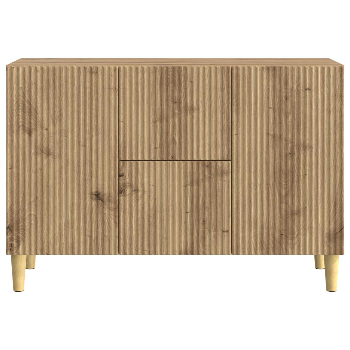 Sideboard Artisan-Eiche 89 x 34,5 x 60 cm Holzwerkstoff