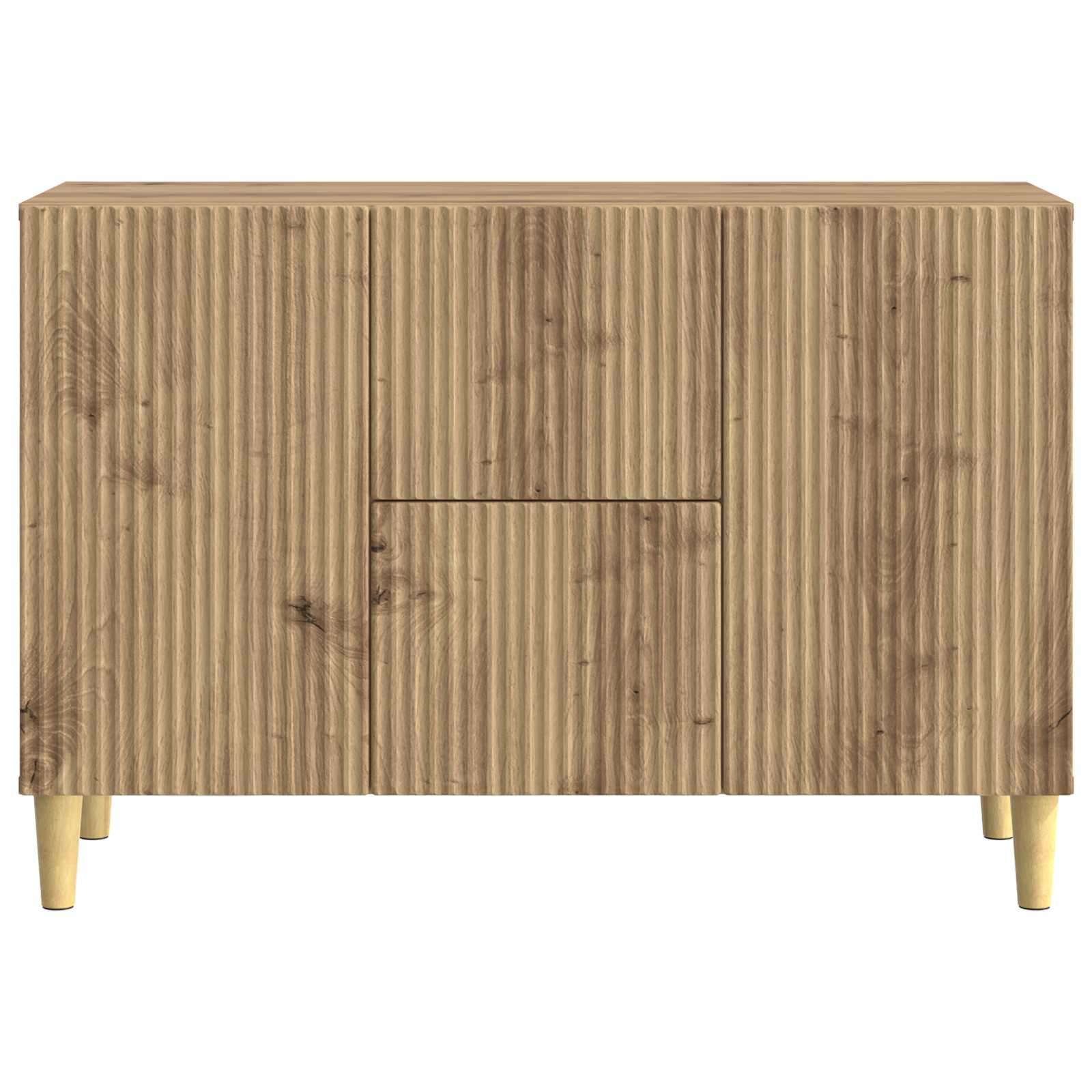 Sideboard Artisan-Eiche 89 x 34,5 x 60 cm Holzwerkstoff