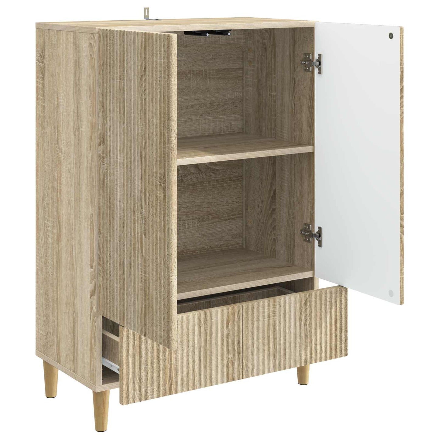 Sideboard Sonoma-Eiche 66 x 34,5 x 95 cm Holzwerkstoff