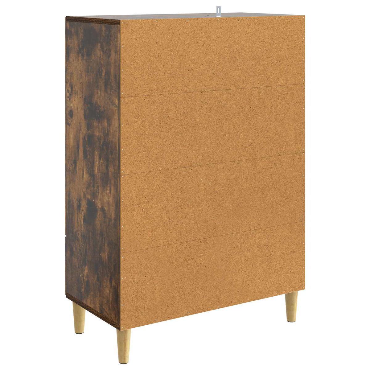Sideboard Geräucherte Eiche 66 x 34,5 x 95 cm Holzwerkstoff