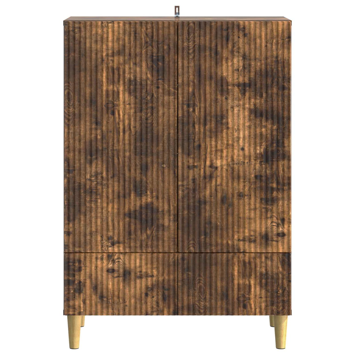 Sideboard Geräucherte Eiche 66 x 34,5 x 95 cm Holzwerkstoff