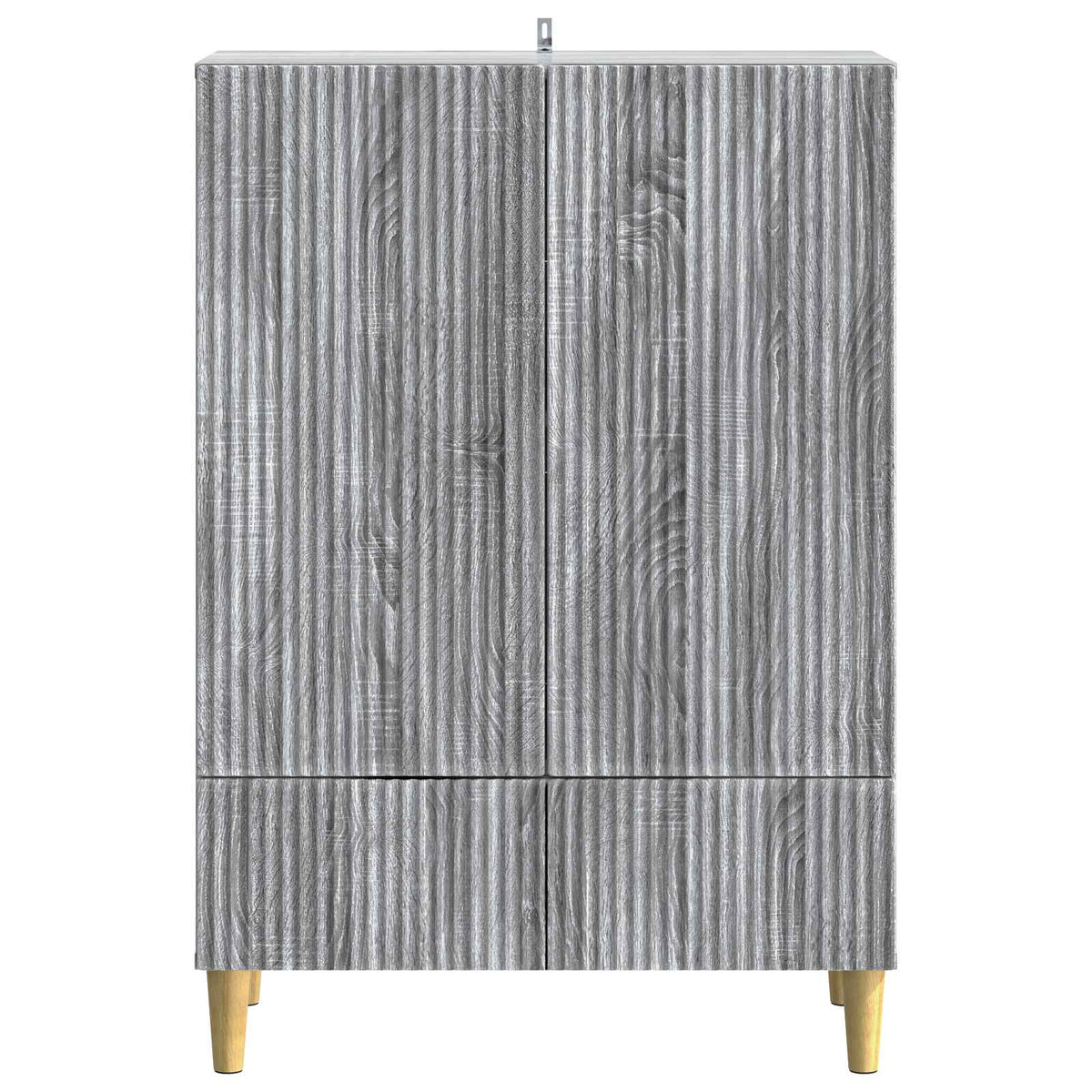 Sideboard Graues Sonoma 66 x 34,5 x 95 cm Holzwerkstoff