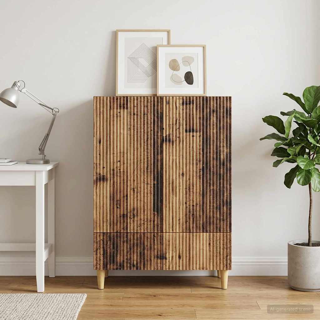 Sideboard Altholz 66 x 34,5 x 95 cm Holzwerkstoff