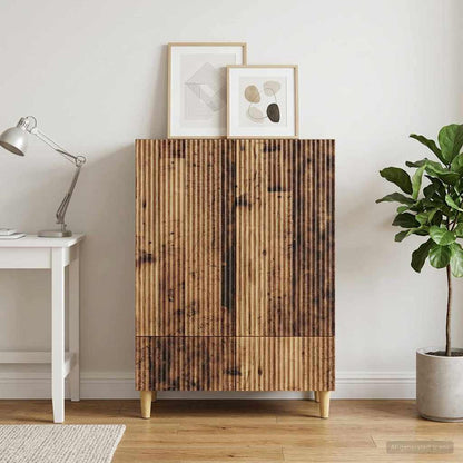 Sideboard Altholz 66 x 34,5 x 95 cm Holzwerkstoff