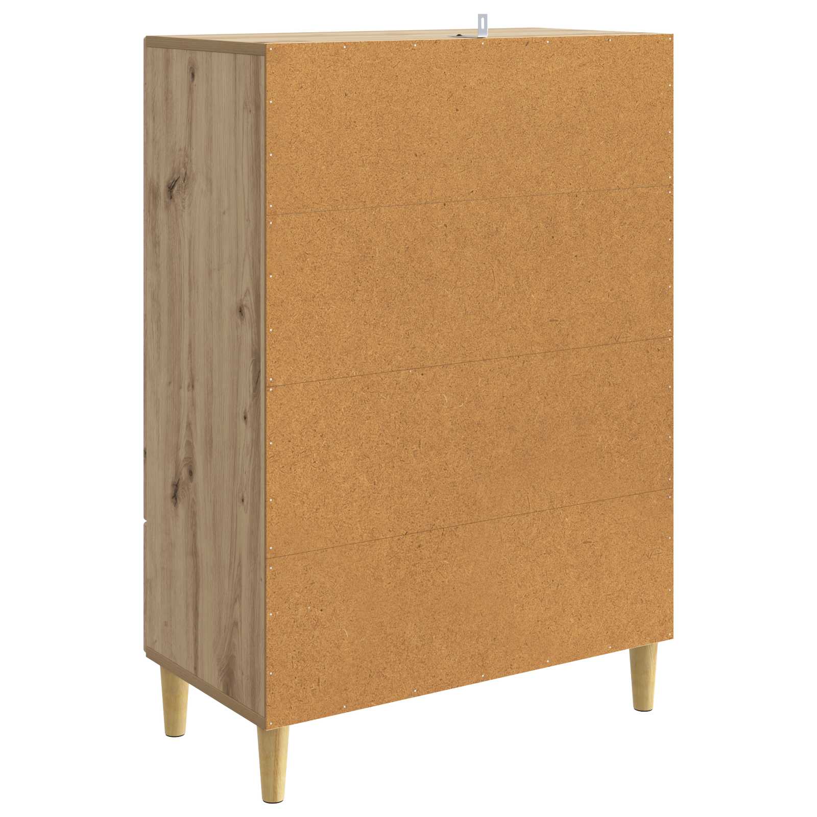 Sideboard Artisan-Eiche 66 x 34,5 x 95 cm Holzwerkstoff