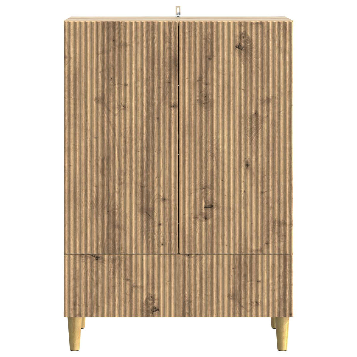 Sideboard Artisan-Eiche 66 x 34,5 x 95 cm Holzwerkstoff