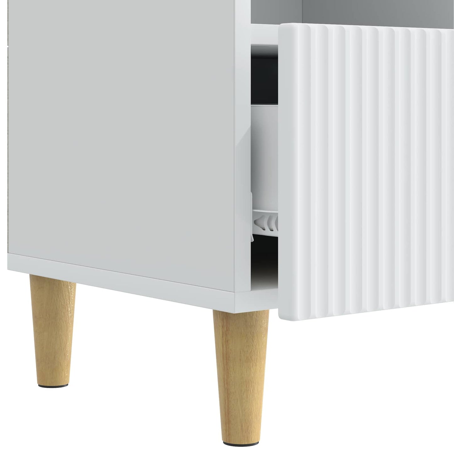 TV-Schränk mit Schubladen Weiß 102 x 34,5 x 50 cm Holzwerkstoff