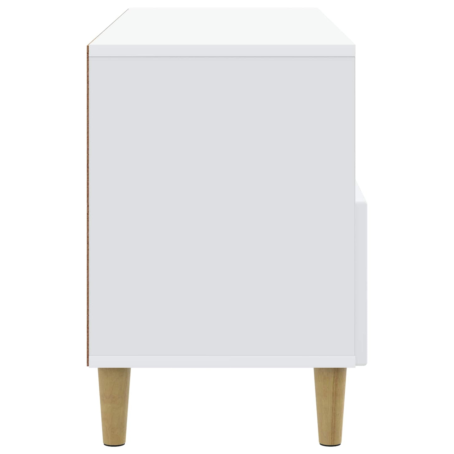 TV-Schränk mit Schubladen Weiß 102 x 34,5 x 50 cm Holzwerkstoff