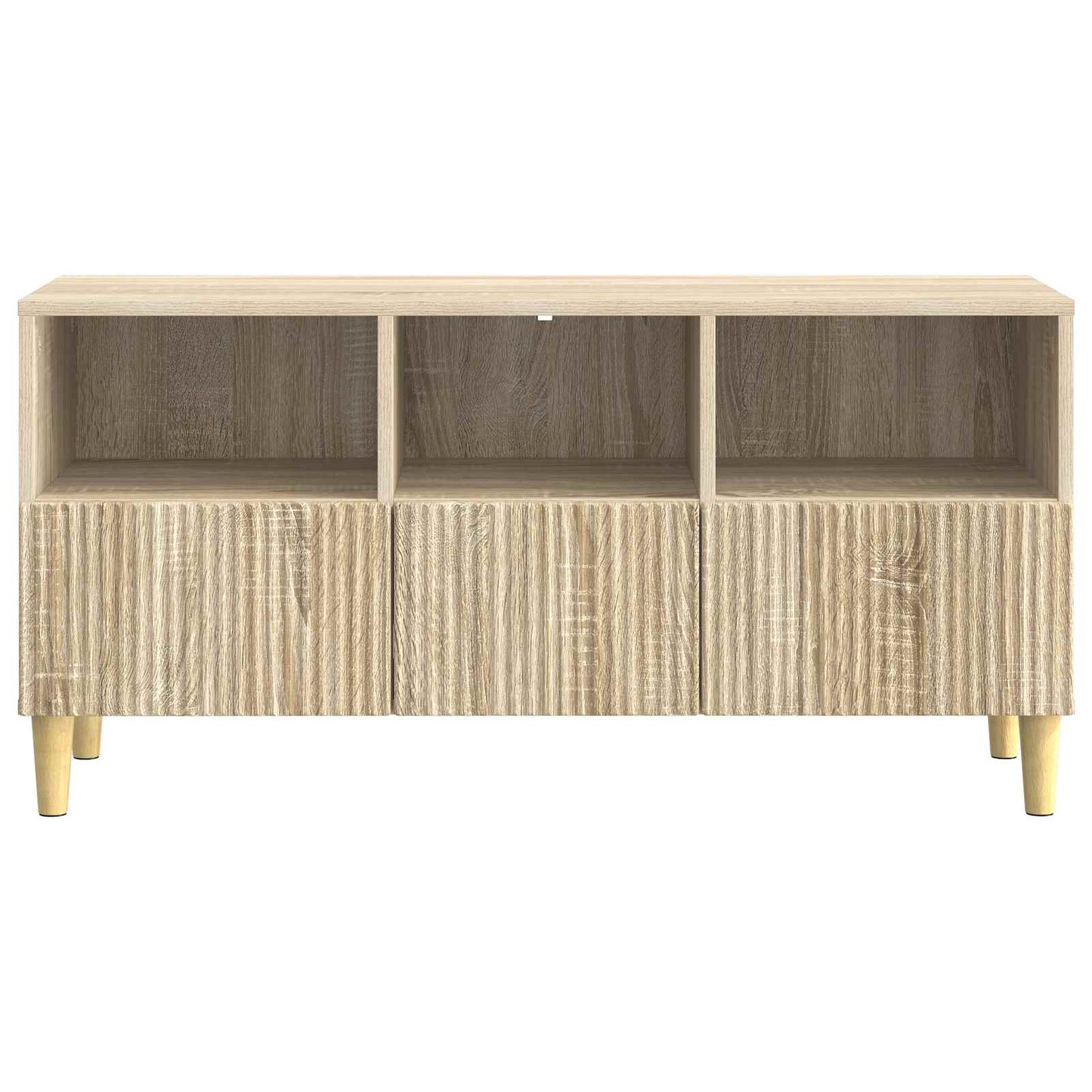 TV-Schränk 102 x 34,5 x 50 cm Sonoma-Eiche Holzwerkstoff