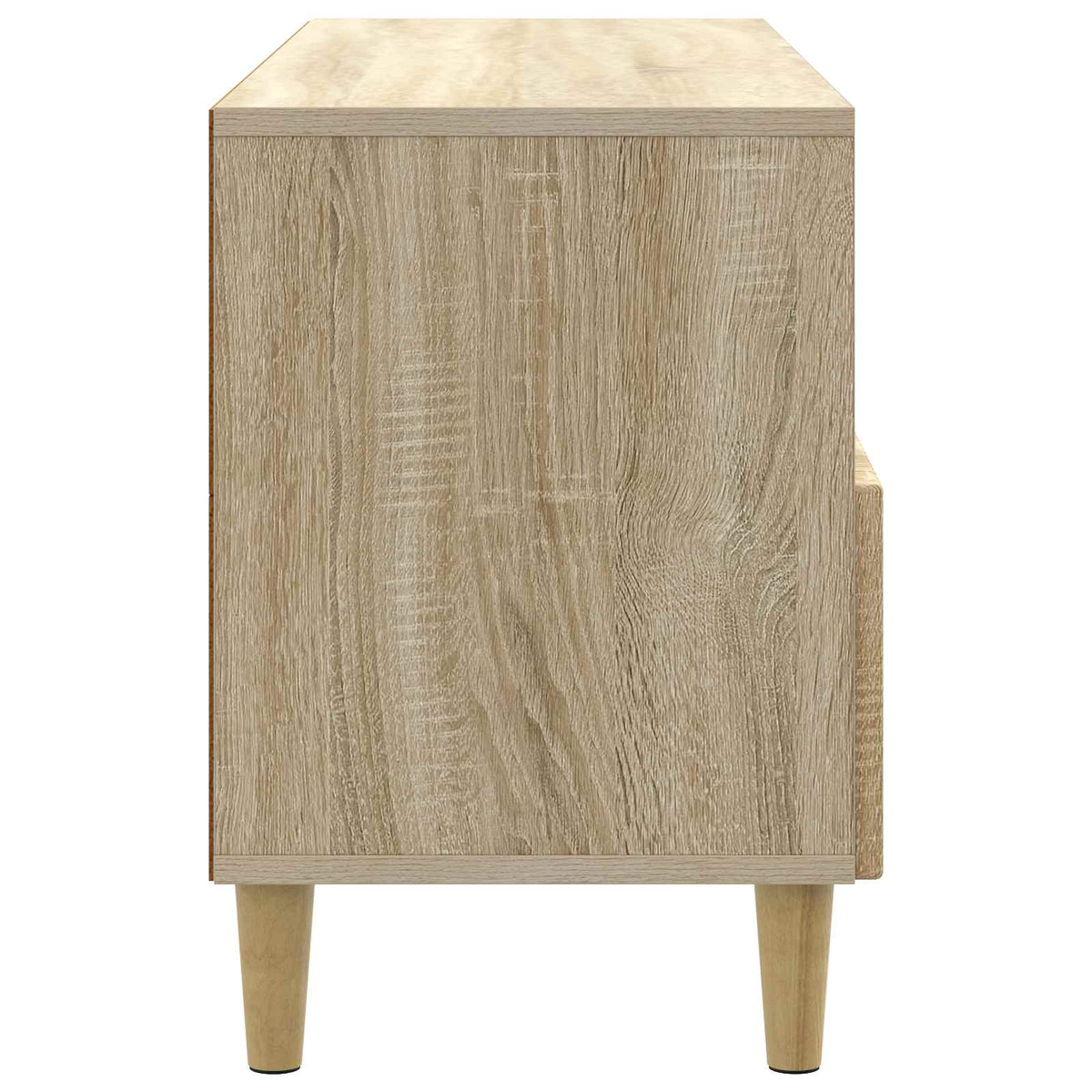 TV-Schränk 102 x 34,5 x 50 cm Sonoma-Eiche Holzwerkstoff