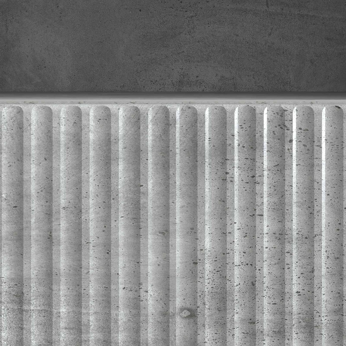 TV-Schränk 102 x 34,5 x 50 cm Betongrau Holzwerkstoff