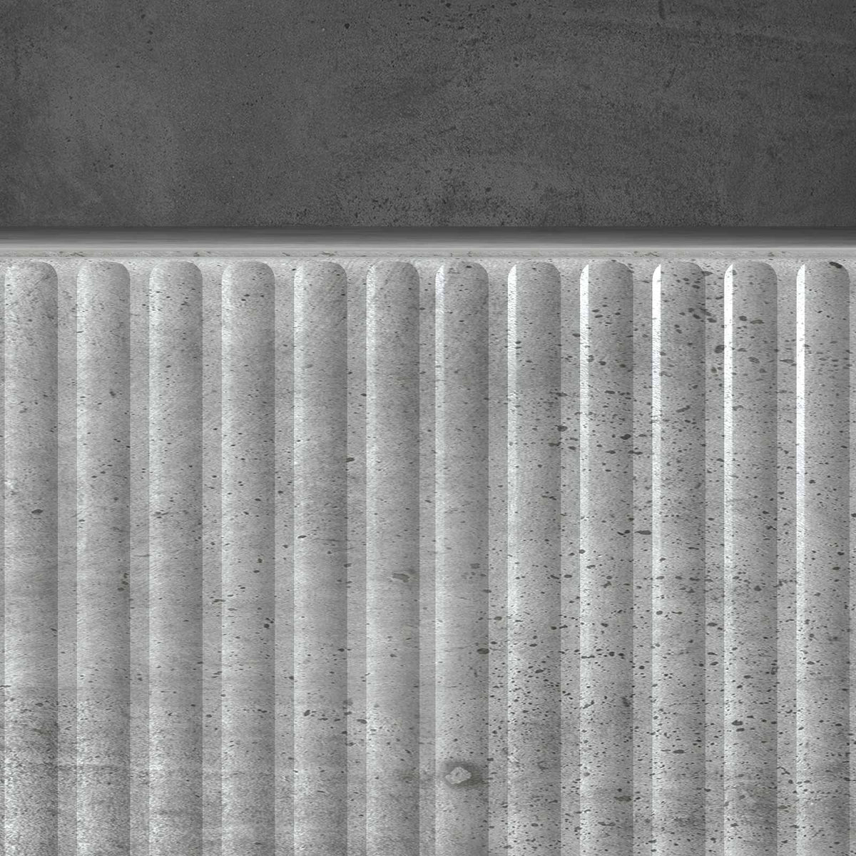 TV-Schränk 102 x 34,5 x 50 cm Betongrau Holzwerkstoff