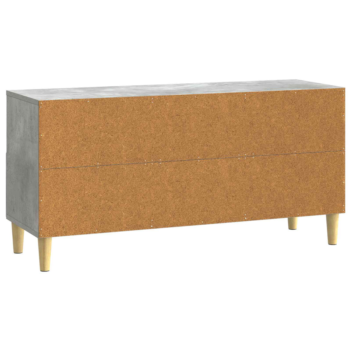 TV-Schränk 102 x 34,5 x 50 cm Betongrau Holzwerkstoff