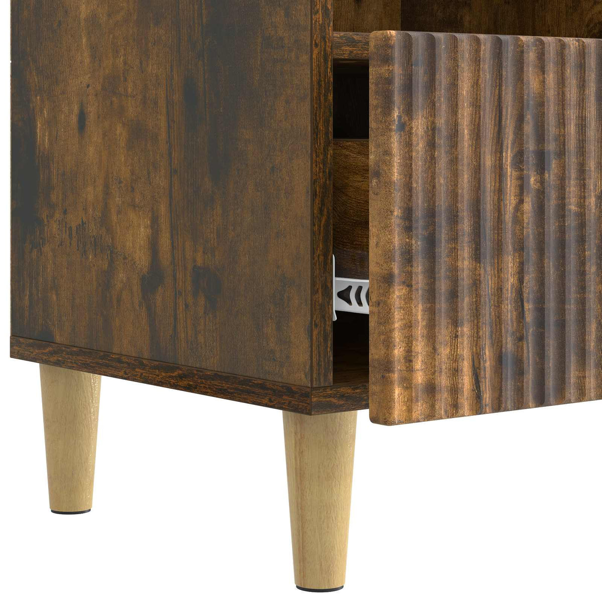 TV-Schränk 102 x 34,5 x 50 cm Räuchereiche Holzwerkstoff