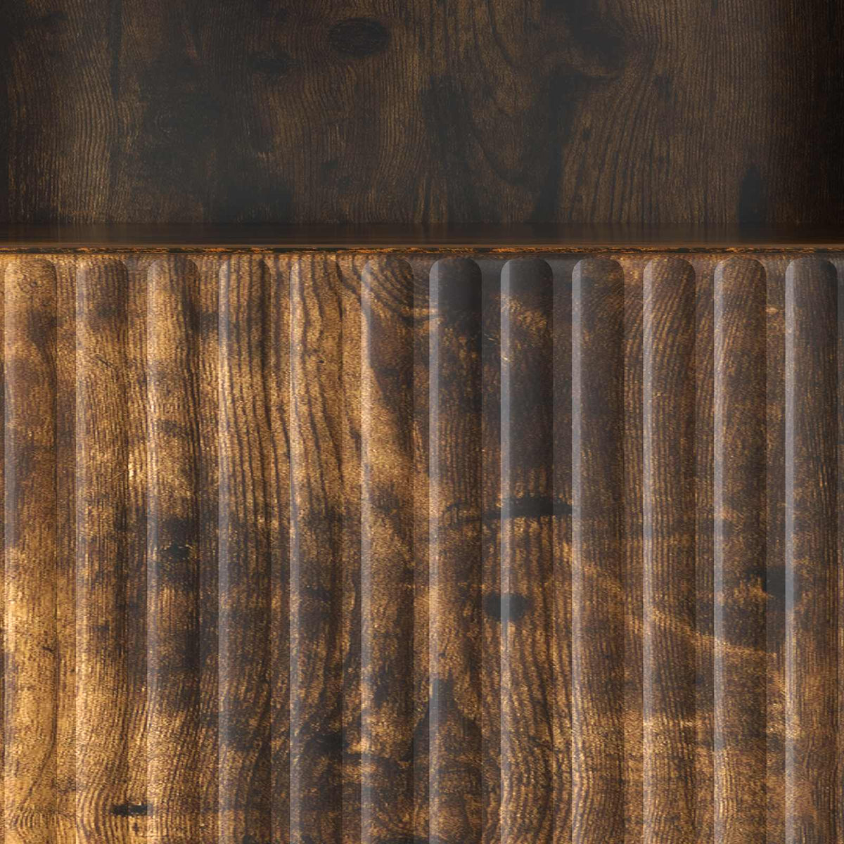 TV-Schränk 102 x 34,5 x 50 cm Räuchereiche Holzwerkstoff