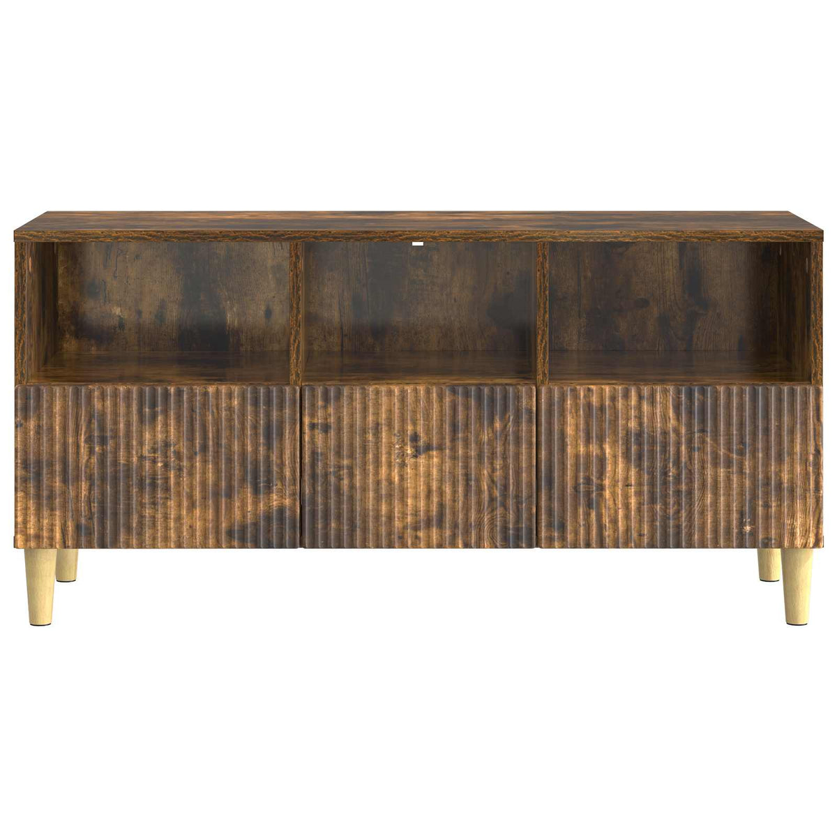 TV-Schränk 102 x 34,5 x 50 cm Räuchereiche Holzwerkstoff