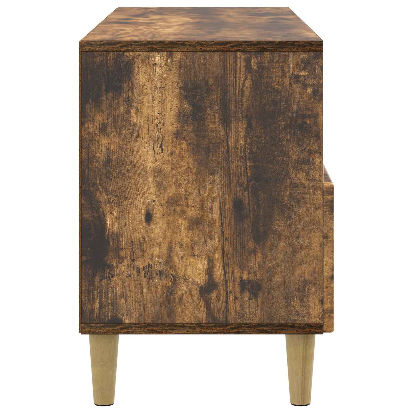 TV-Schränk 102 x 34,5 x 50 cm Räuchereiche Holzwerkstoff