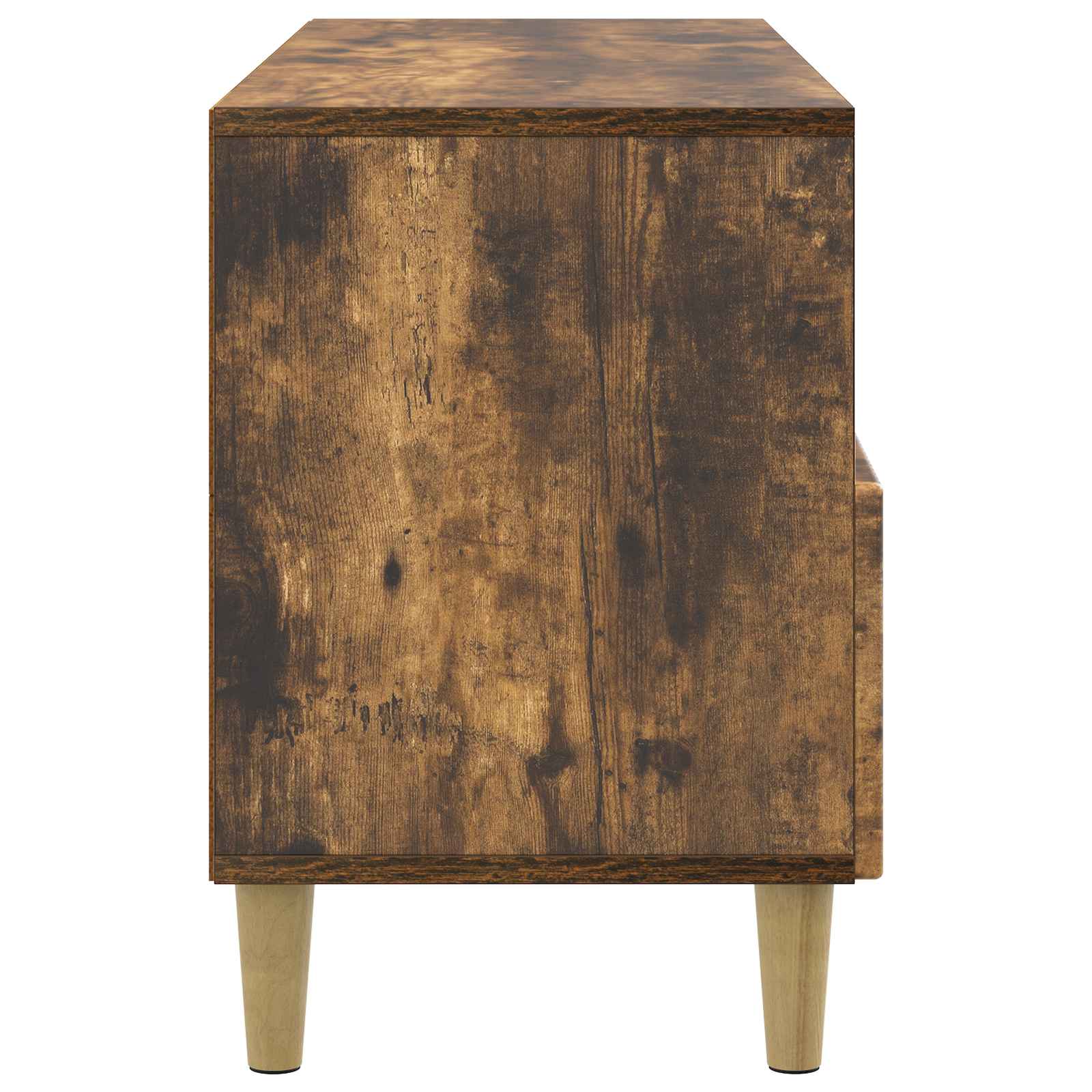 TV-Schränk 102 x 34,5 x 50 cm Räuchereiche Holzwerkstoff