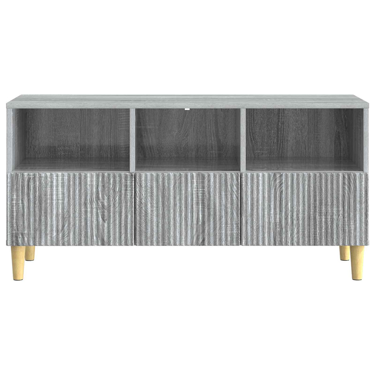 TV-Schränk 102 x 34,5 x 50 cm Sonoma-Grau Holzwerkstoff