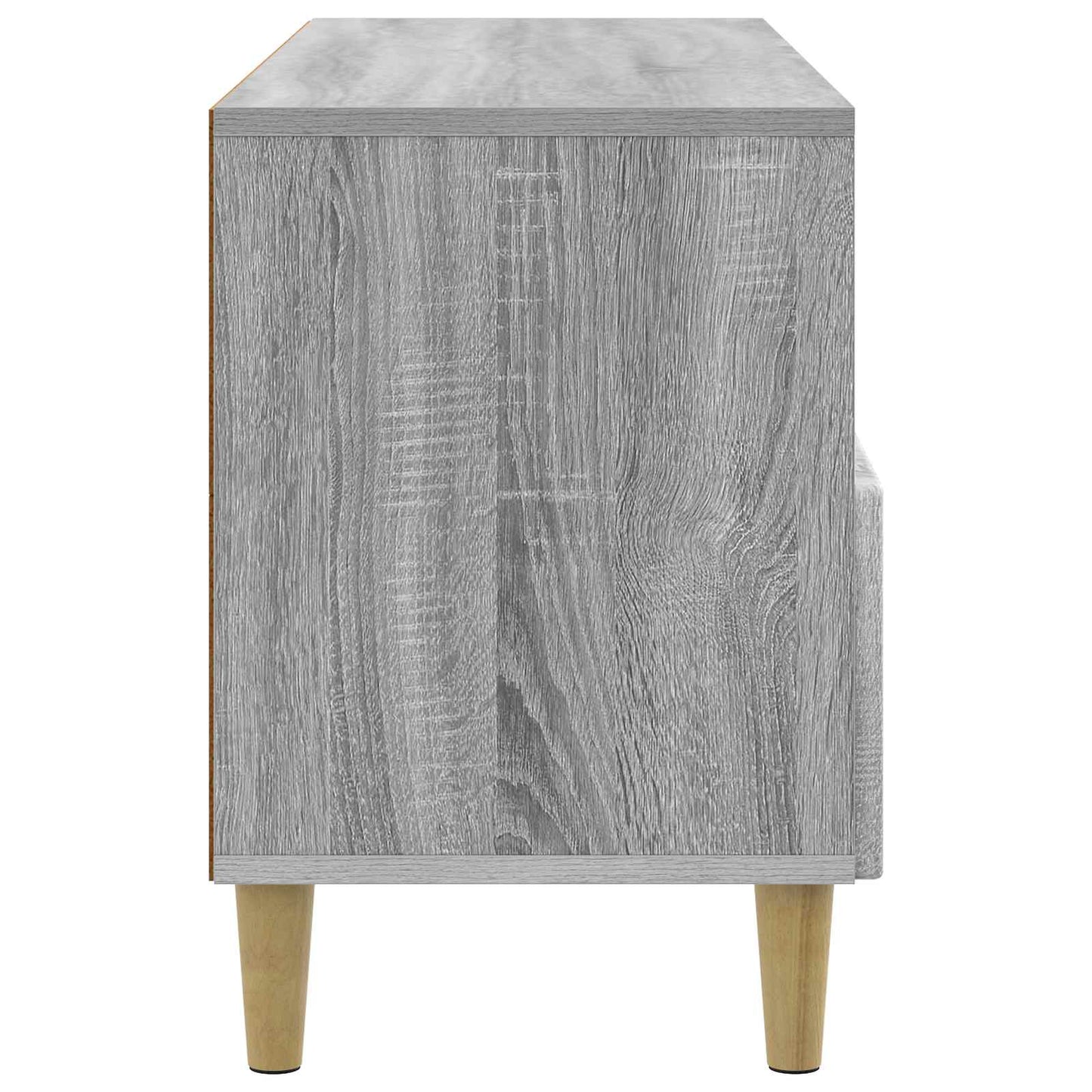 TV-Schränk 102 x 34,5 x 50 cm Sonoma-Grau Holzwerkstoff