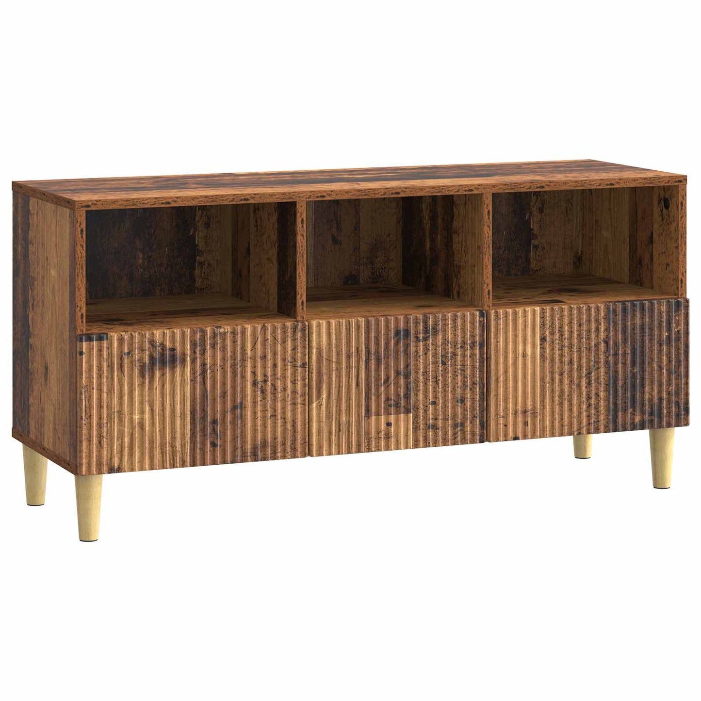 TV-Schränk 102 x 34,5 x 50 cm Altholz Holzwerkstoff
