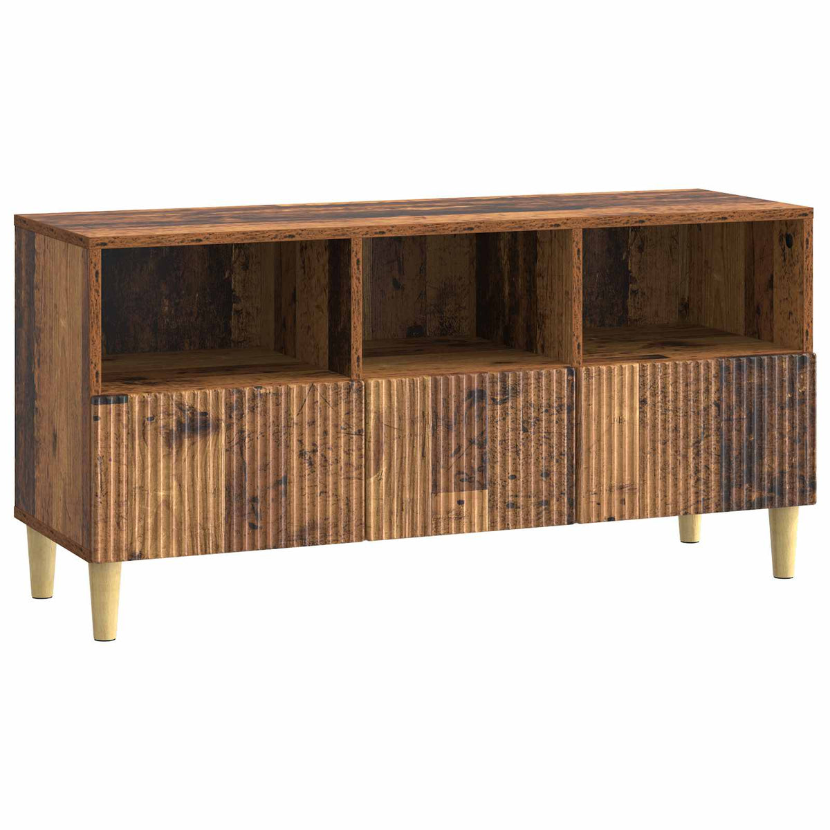 TV-Schränk 102 x 34,5 x 50 cm Altholz Holzwerkstoff