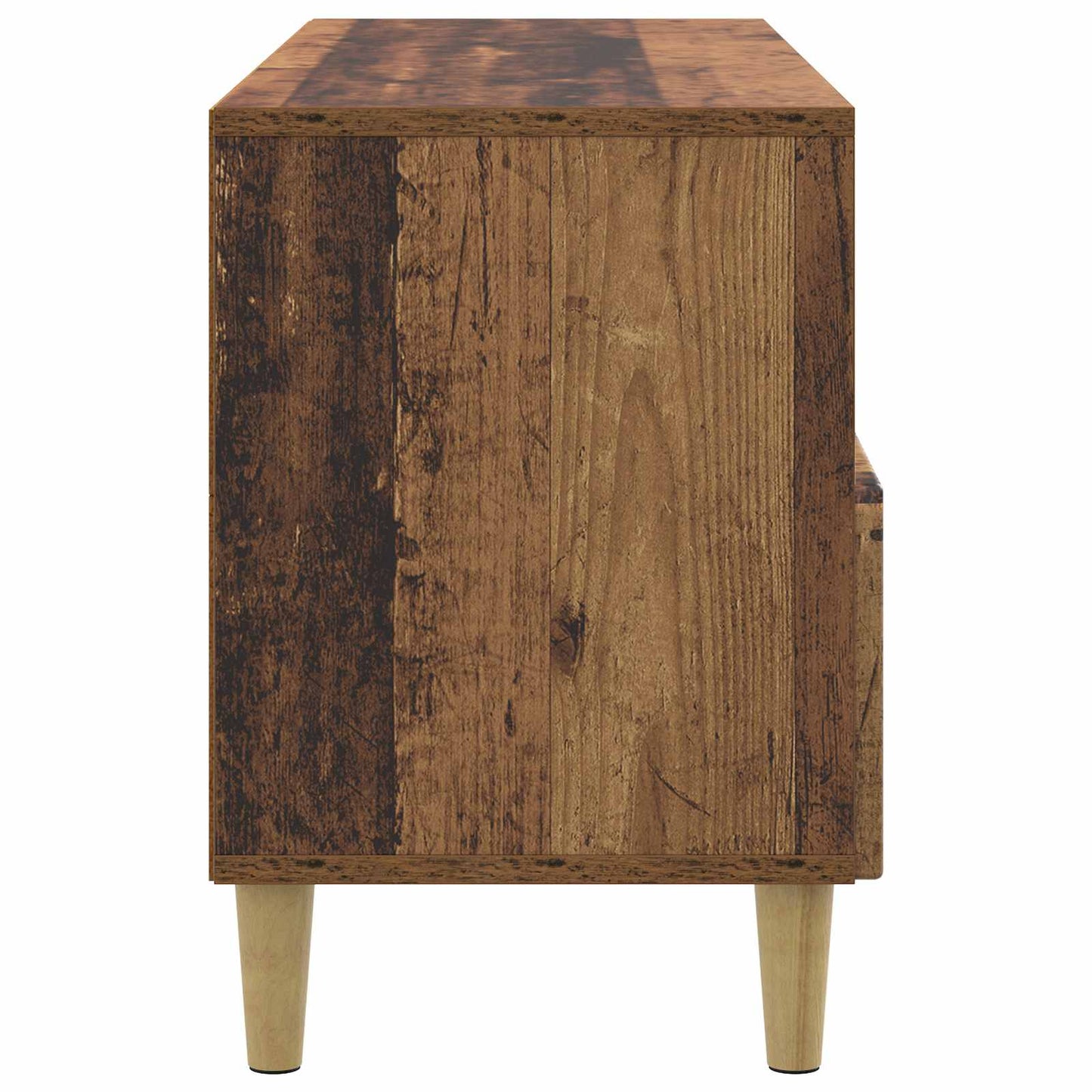 TV-Schränk 102 x 34,5 x 50 cm Altholz Holzwerkstoff