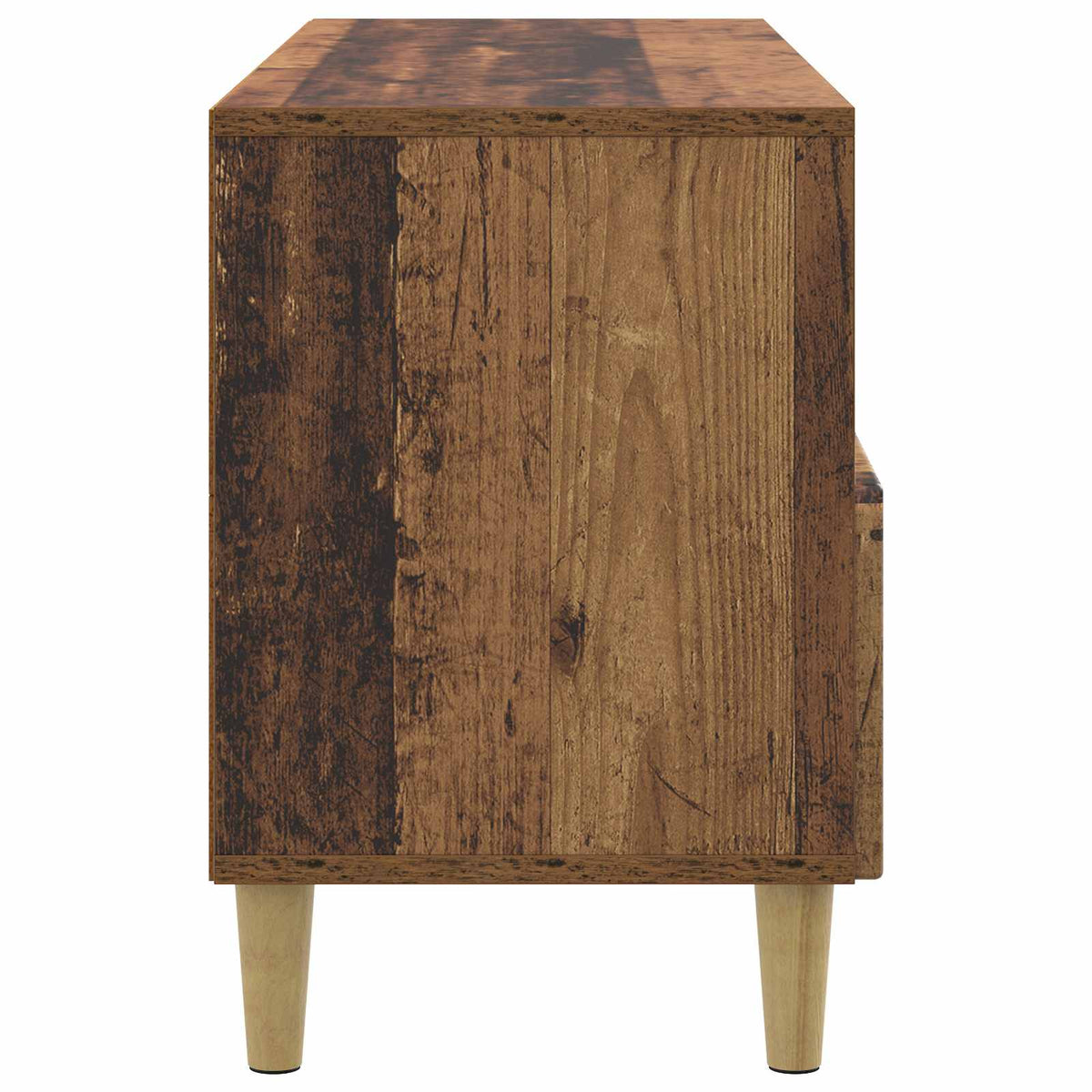 TV-Schränk 102 x 34,5 x 50 cm Altholz Holzwerkstoff