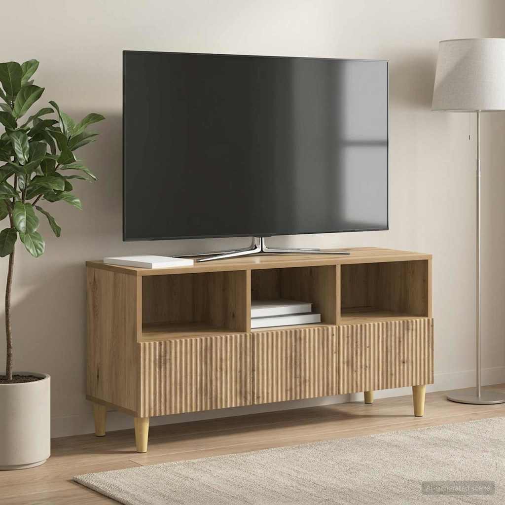 TV-Schränk 102 x 34,5 x 50 cm Artisan-Eiche Holzwerkstoff