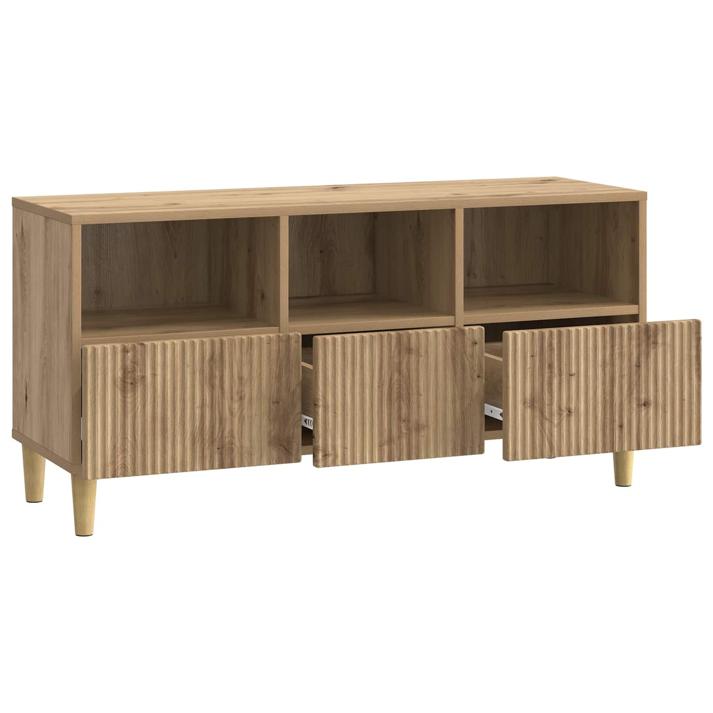 TV-Schränk 102 x 34,5 x 50 cm Artisan-Eiche Holzwerkstoff