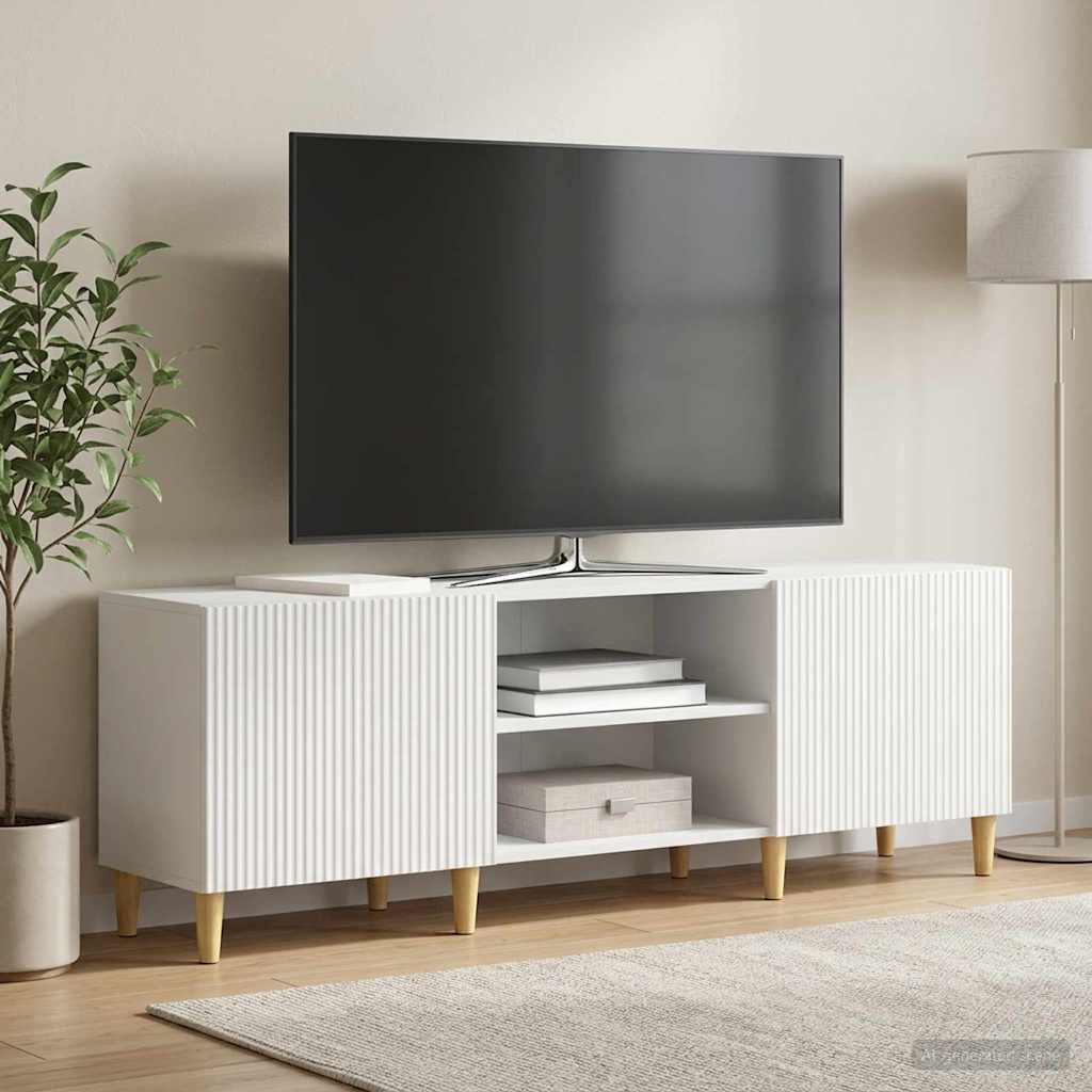 TV-Schränk Weiß 150 x 31 x 50 cm Holzwerkstoff