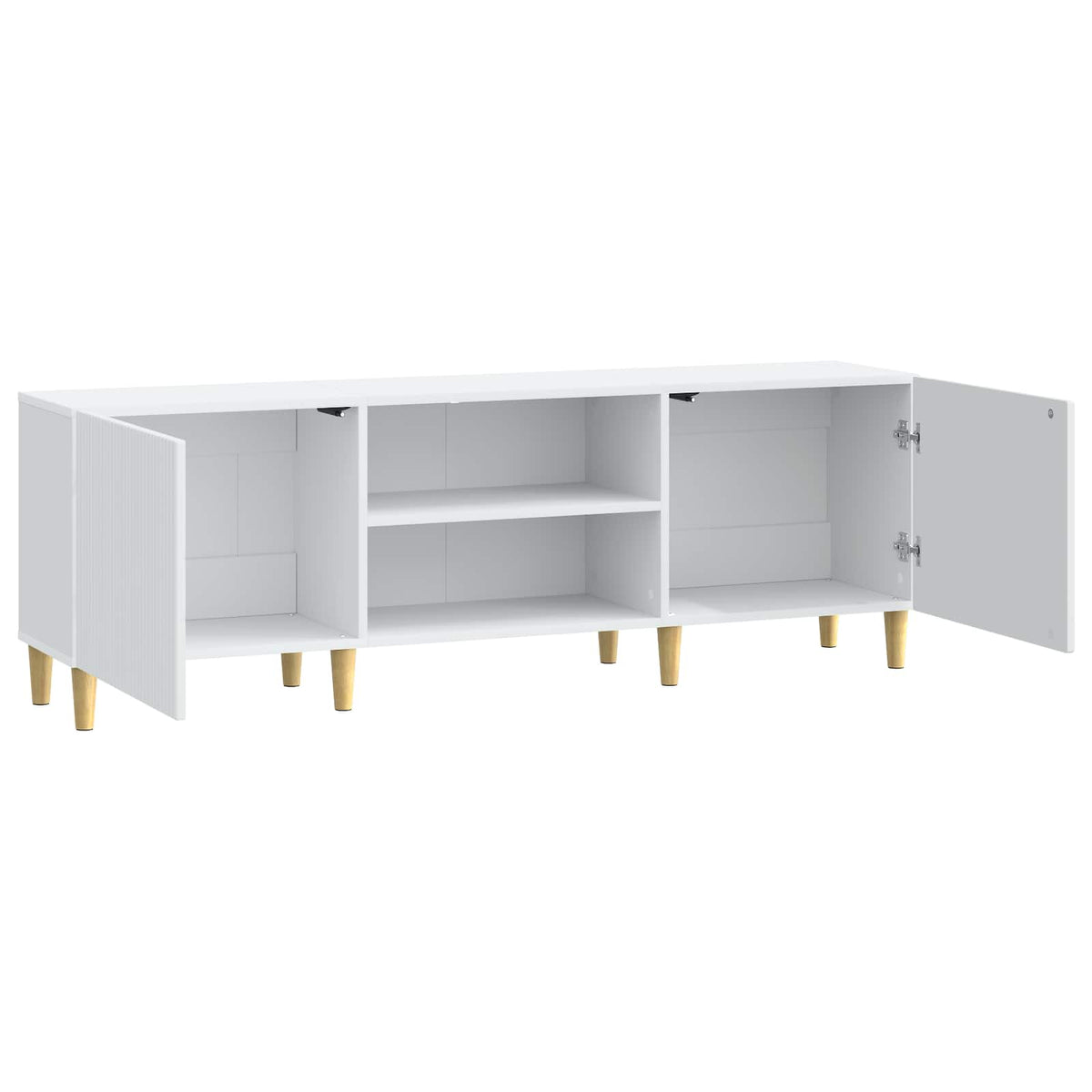 TV-Schränk Weiß 150 x 31 x 50 cm Holzwerkstoff