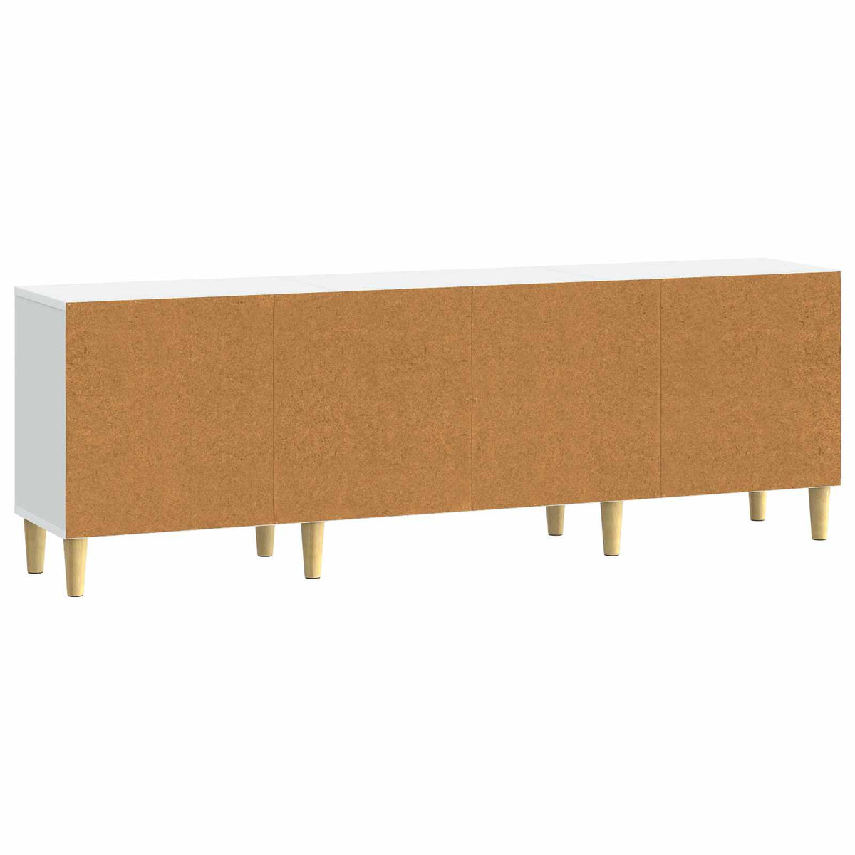 TV-Schränk Weiß 150 x 31 x 50 cm Holzwerkstoff