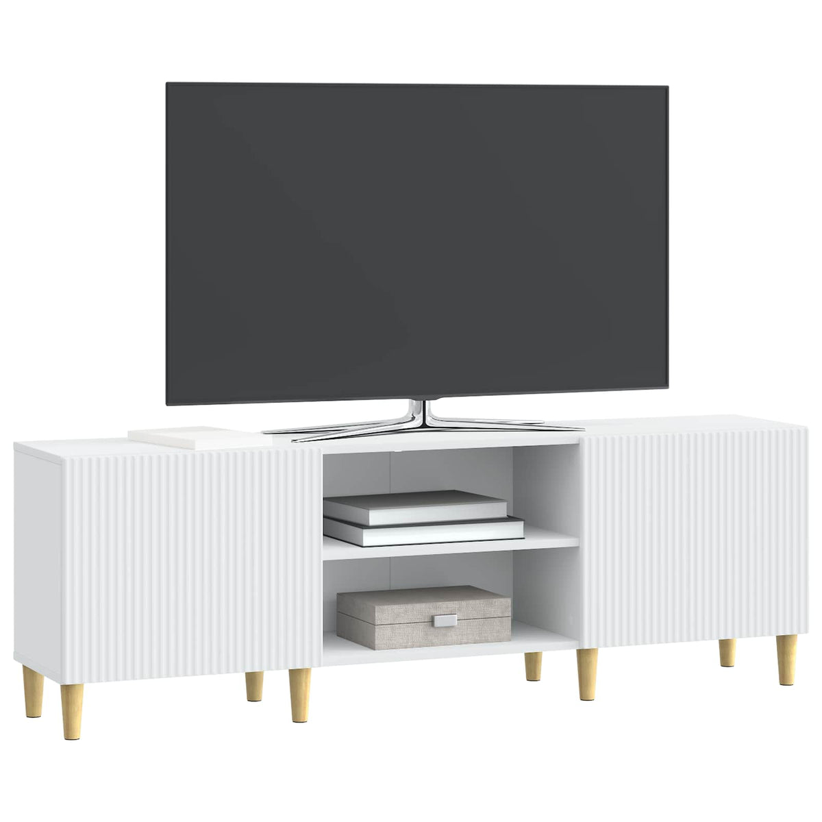 TV-Schränk Weiß 150 x 31 x 50 cm Holzwerkstoff