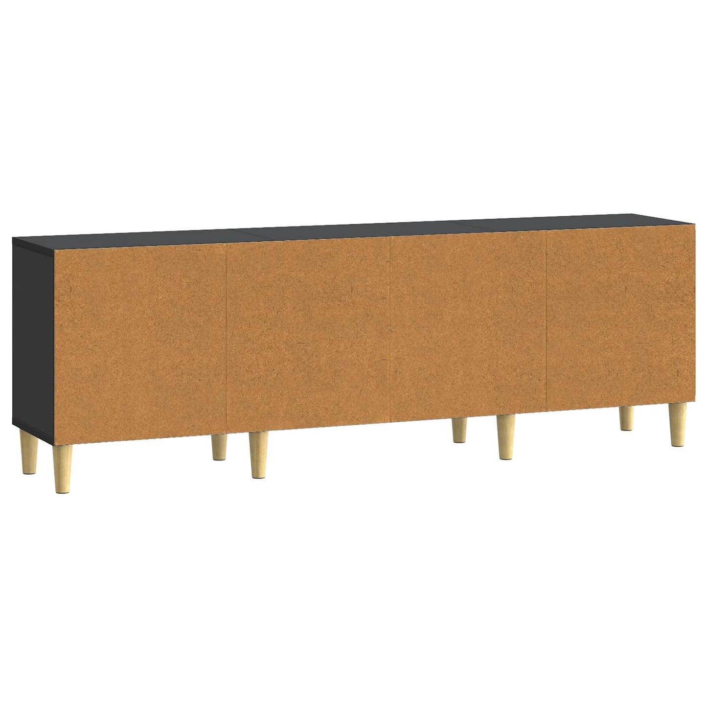 TV-Schränk Schwarz 150 x 31 x 50 cm Holzwerkstoff