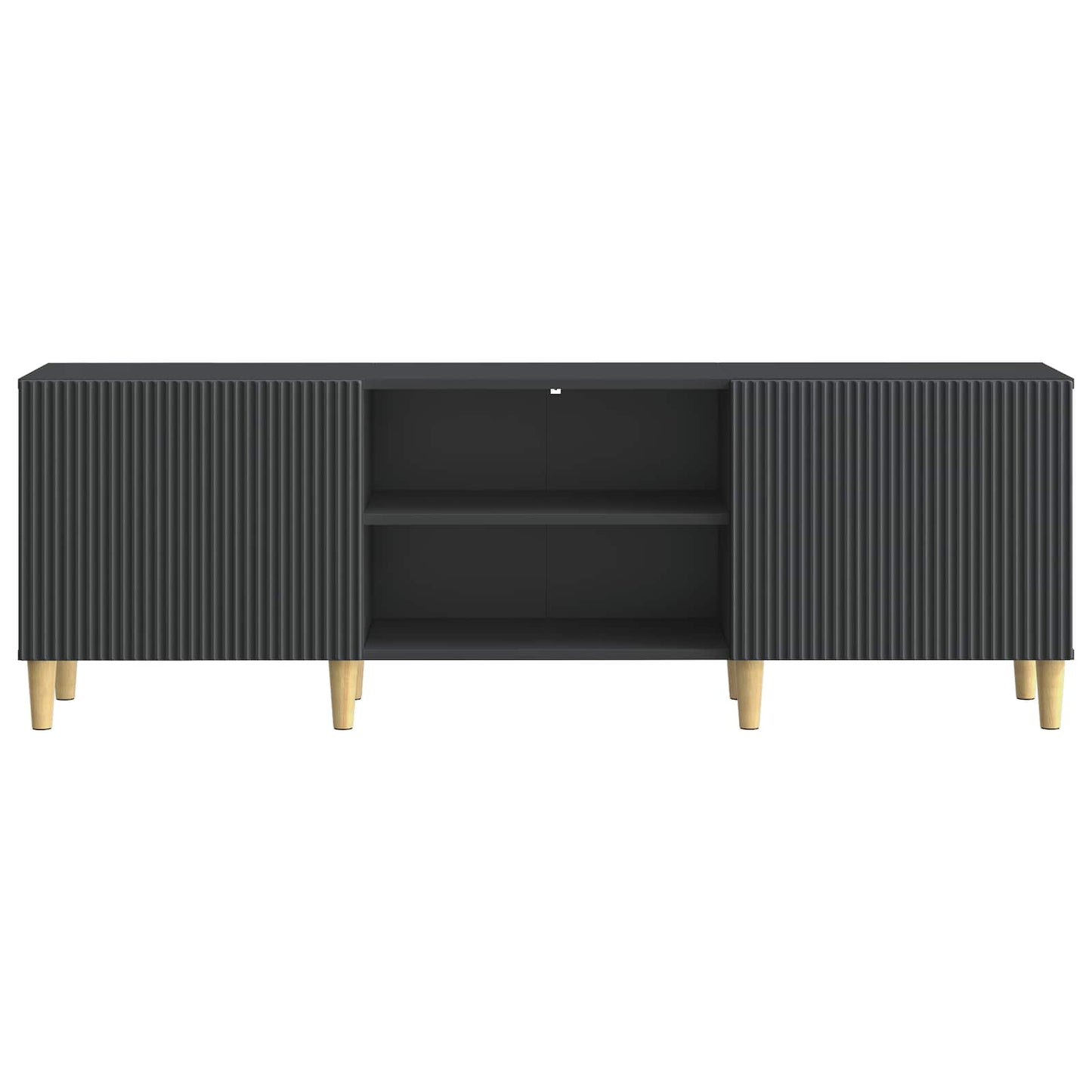 TV-Schränk Schwarz 150 x 31 x 50 cm Holzwerkstoff